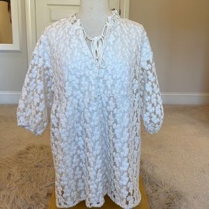 MARC New York - Embroidered peasant cut tunic - M/L